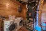 A Bear`s Lair: Lower-level Laundry Room